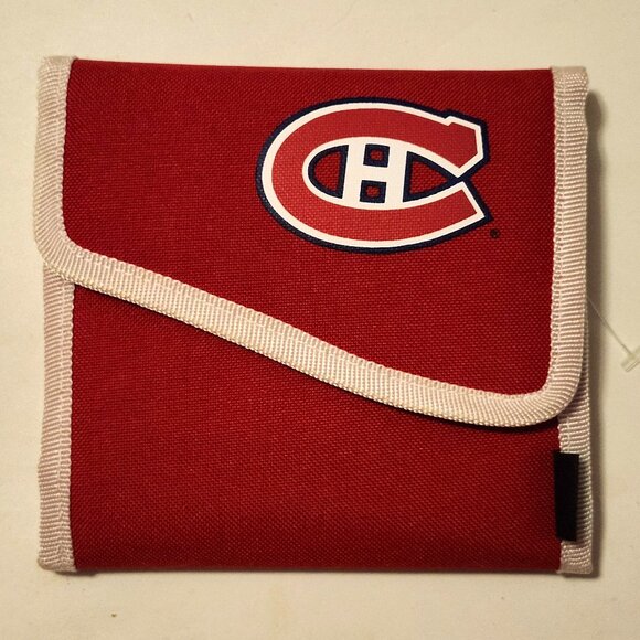 RETRO Montreal Canadiens CD Binder Soft Cover NHL 24 CDS CD Storage Binder - Picture 2 of 5